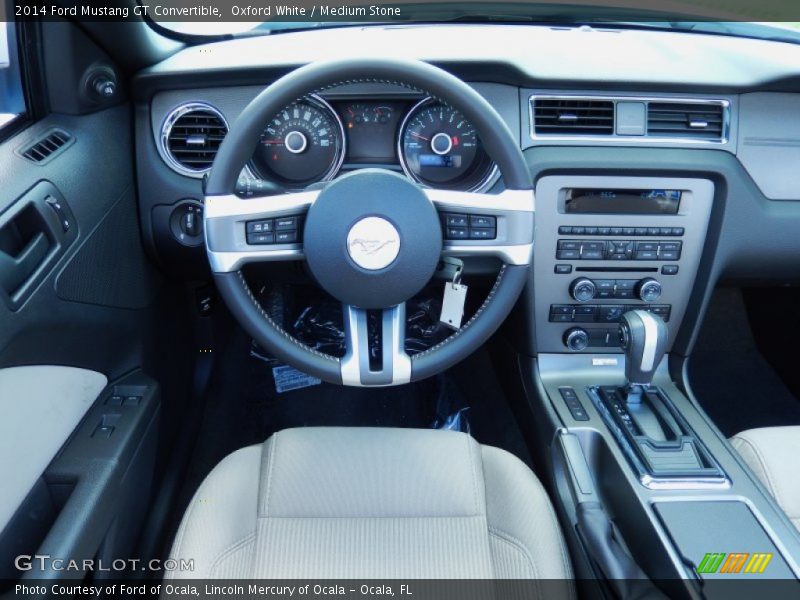 Dashboard of 2014 Mustang GT Convertible