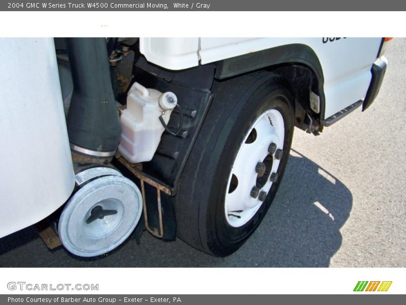 White / Gray 2004 GMC W Series Truck W4500 Commercial Moving