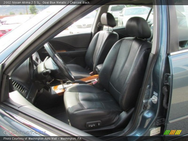 Opal Blue Metallic / Charcoal Black 2002 Nissan Altima 2.5 SL