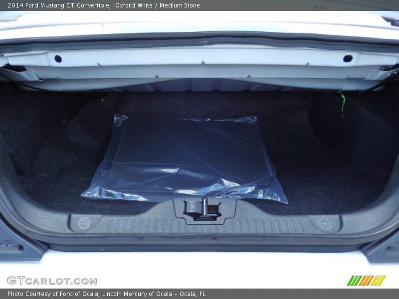 Oxford White / Medium Stone 2014 Ford Mustang GT Convertible