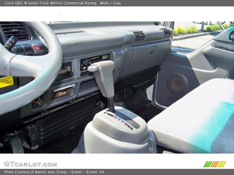 White / Gray 2004 GMC W Series Truck W4500 Commercial Moving