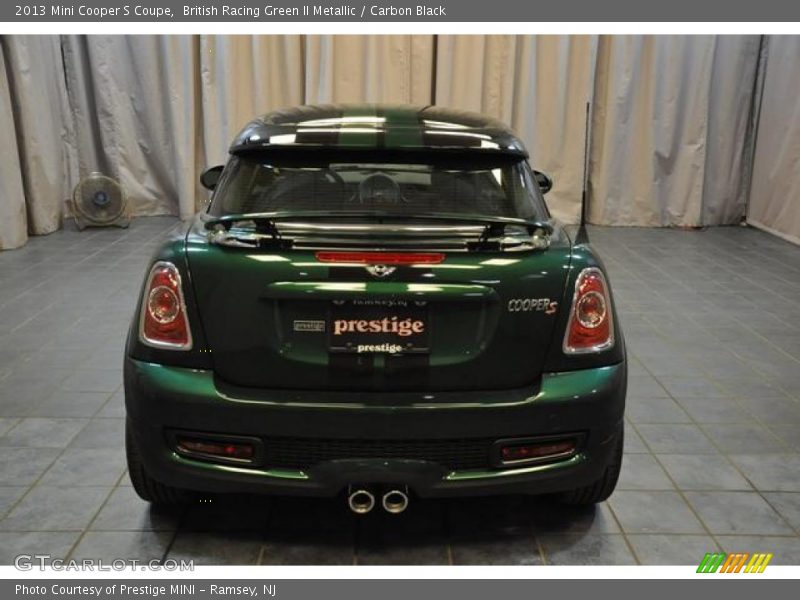 British Racing Green II Metallic / Carbon Black 2013 Mini Cooper S Coupe