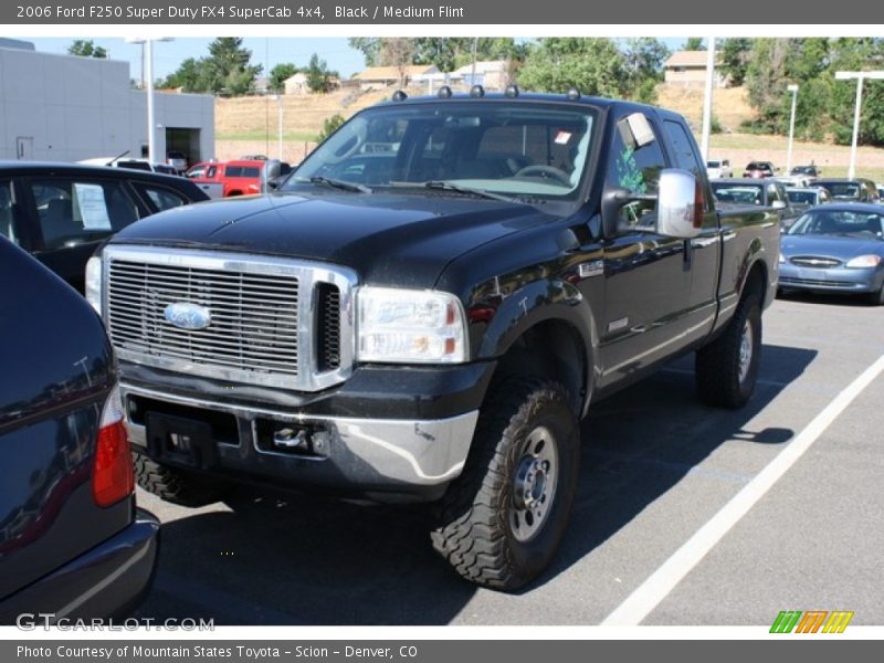 Black / Medium Flint 2006 Ford F250 Super Duty FX4 SuperCab 4x4