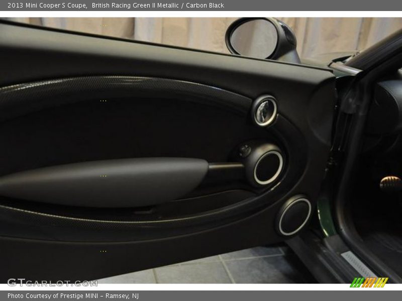 British Racing Green II Metallic / Carbon Black 2013 Mini Cooper S Coupe