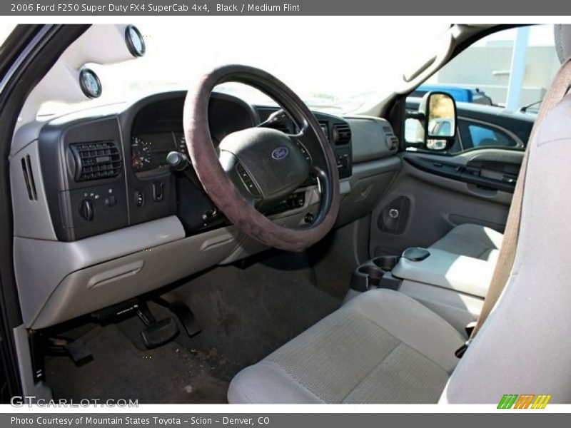 Black / Medium Flint 2006 Ford F250 Super Duty FX4 SuperCab 4x4