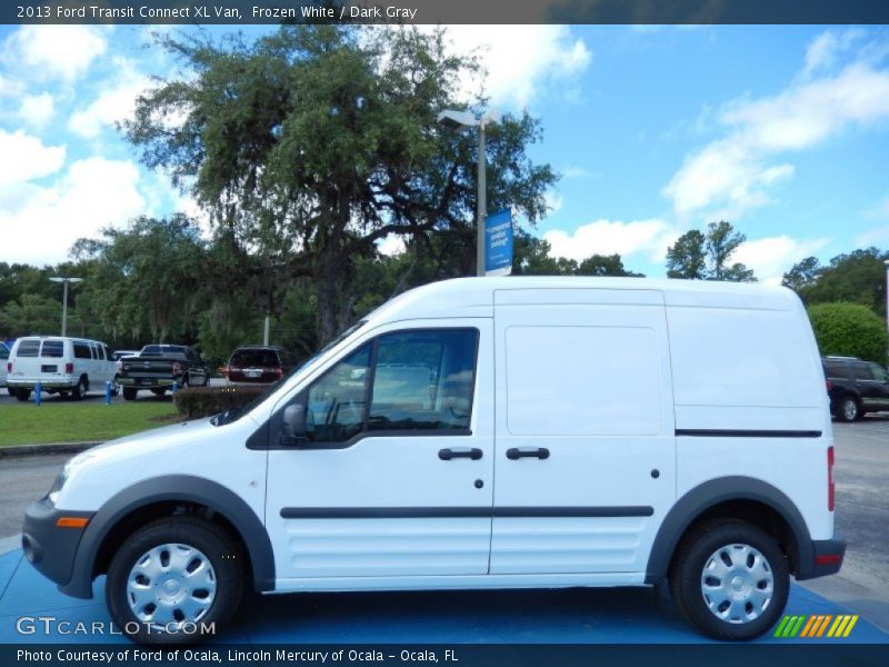 Frozen White / Dark Gray 2013 Ford Transit Connect XL Van