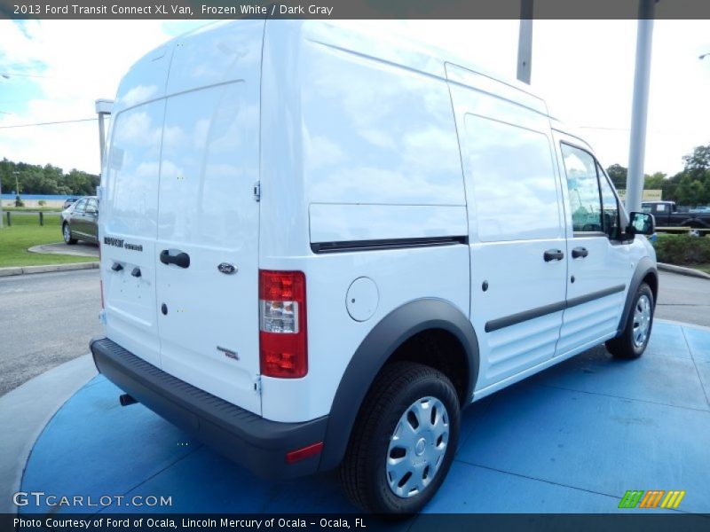 Frozen White / Dark Gray 2013 Ford Transit Connect XL Van