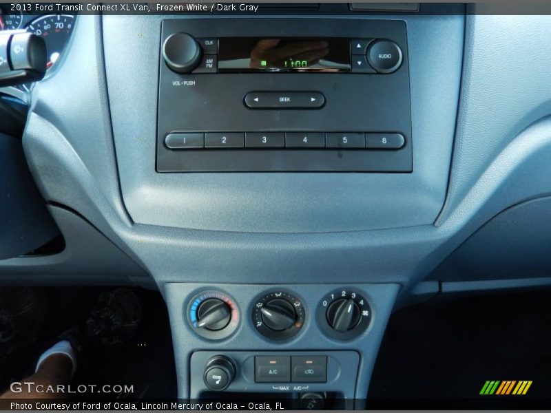 Frozen White / Dark Gray 2013 Ford Transit Connect XL Van