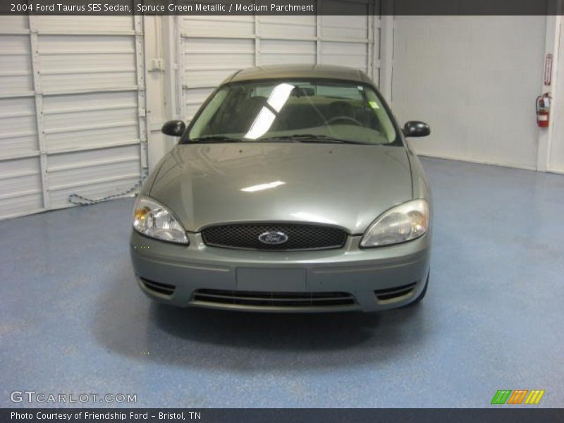 Spruce Green Metallic / Medium Parchment 2004 Ford Taurus SES Sedan