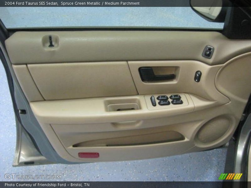 Spruce Green Metallic / Medium Parchment 2004 Ford Taurus SES Sedan