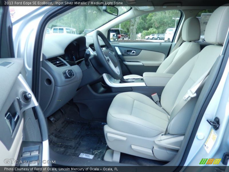 Front Seat of 2013 Edge SE EcoBoost