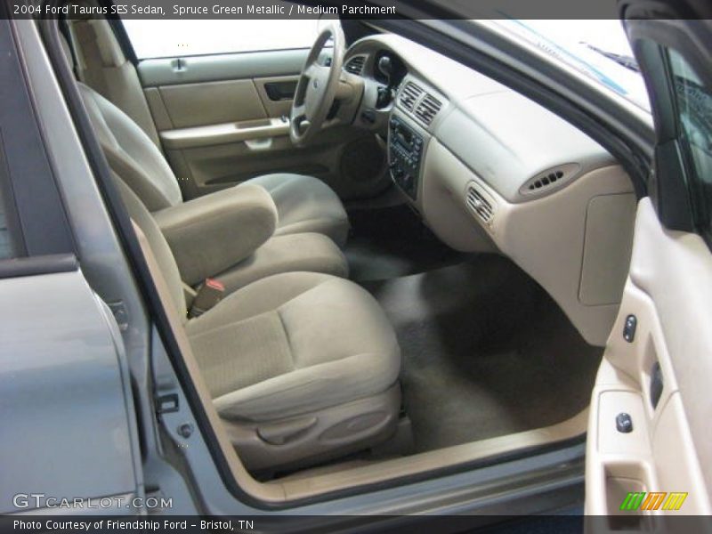 Spruce Green Metallic / Medium Parchment 2004 Ford Taurus SES Sedan