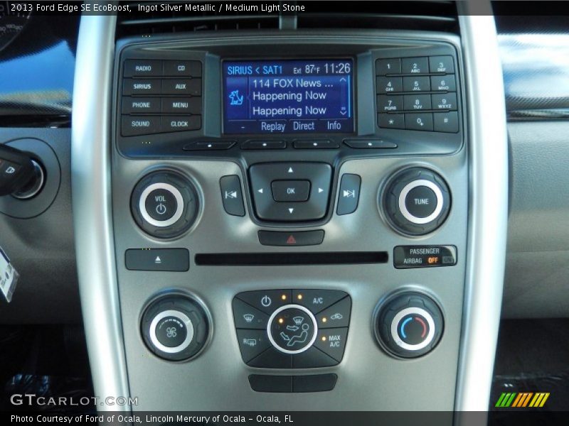 Controls of 2013 Edge SE EcoBoost