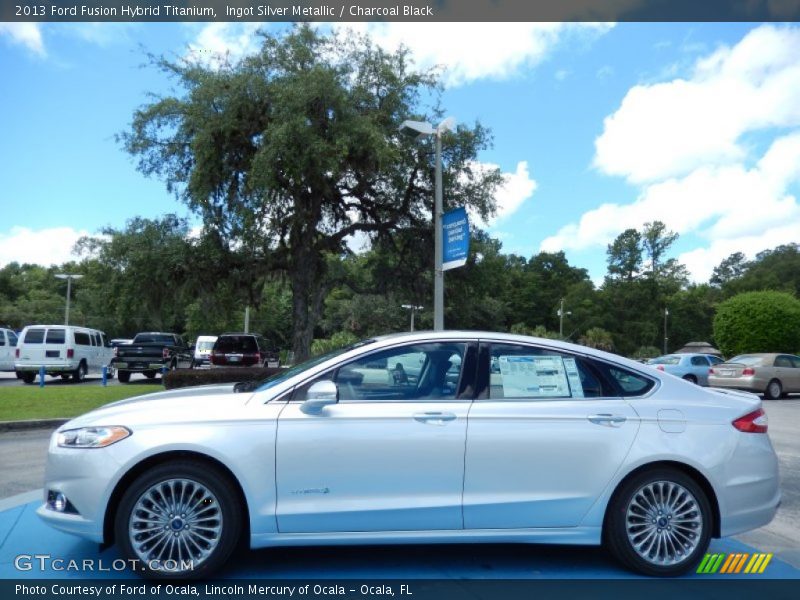  2013 Fusion Hybrid Titanium Ingot Silver Metallic