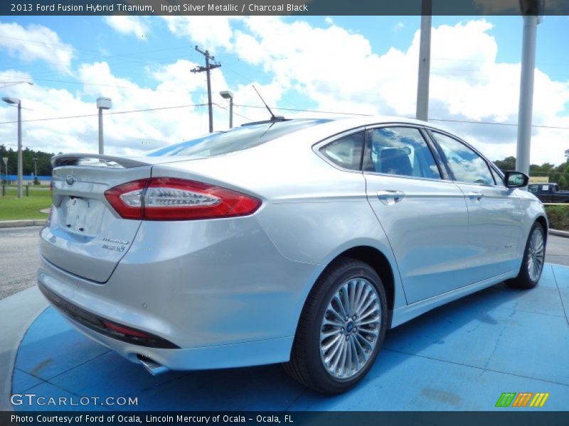  2013 Fusion Hybrid Titanium Ingot Silver Metallic