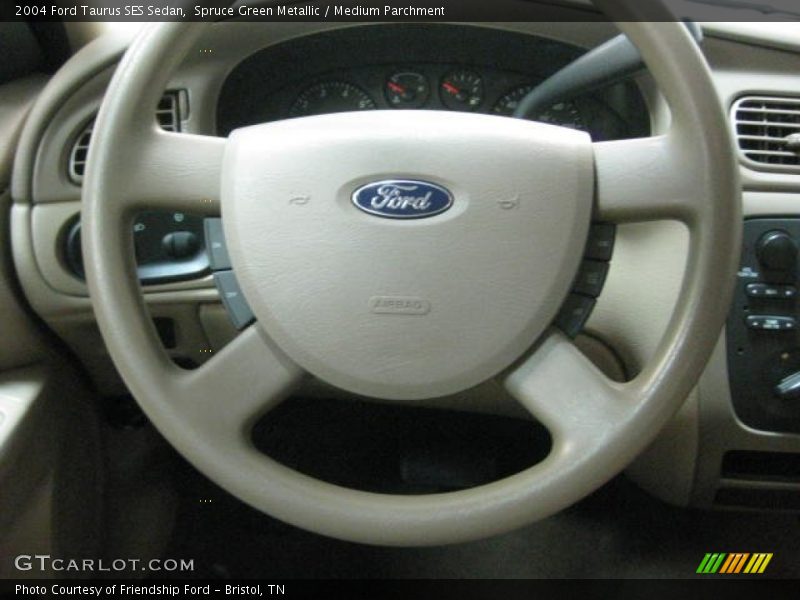 Spruce Green Metallic / Medium Parchment 2004 Ford Taurus SES Sedan