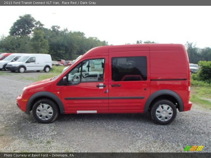 Race Red / Dark Gray 2013 Ford Transit Connect XLT Van