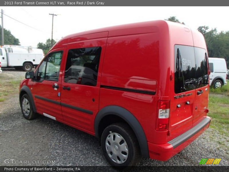 Race Red / Dark Gray 2013 Ford Transit Connect XLT Van