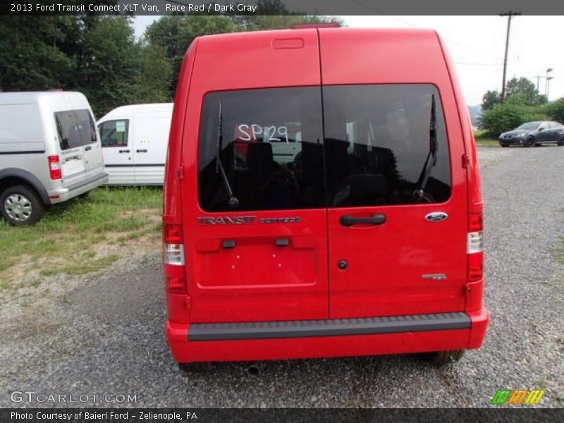 Race Red / Dark Gray 2013 Ford Transit Connect XLT Van