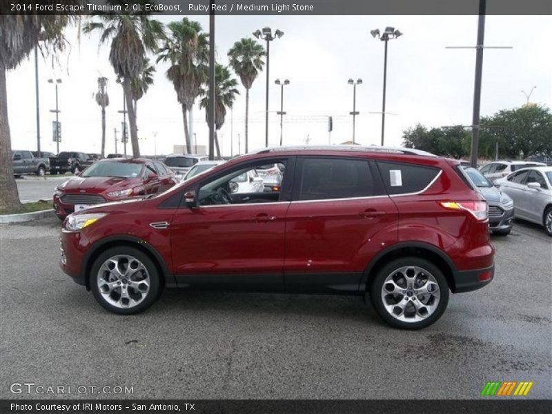  2014 Escape Titanium 2.0L EcoBoost Ruby Red
