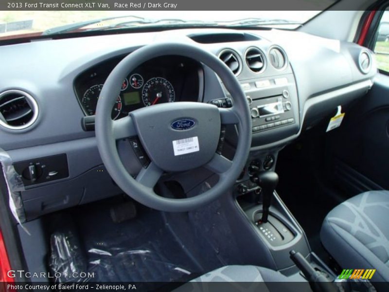 Race Red / Dark Gray 2013 Ford Transit Connect XLT Van
