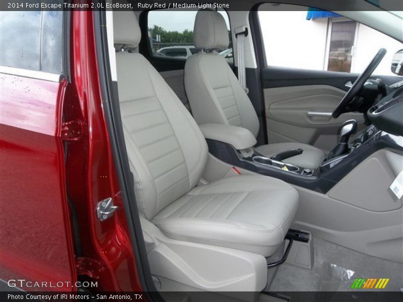Front Seat of 2014 Escape Titanium 2.0L EcoBoost