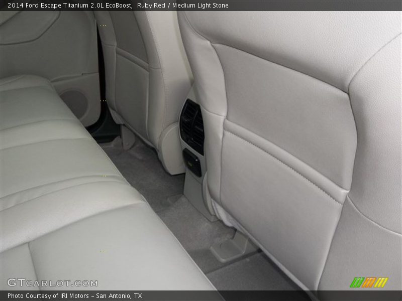 Ruby Red / Medium Light Stone 2014 Ford Escape Titanium 2.0L EcoBoost