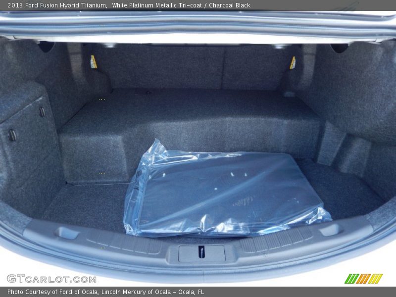  2013 Fusion Hybrid Titanium Trunk