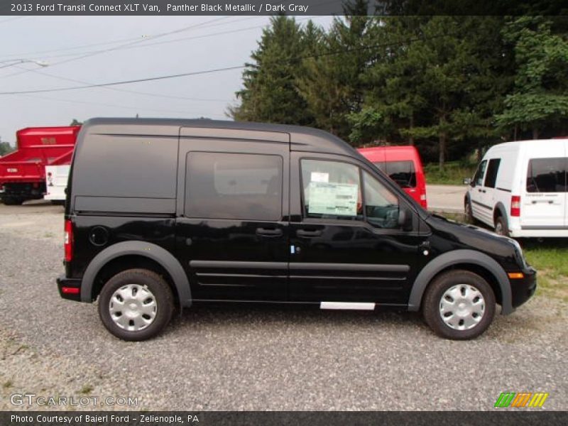 Panther Black Metallic / Dark Gray 2013 Ford Transit Connect XLT Van