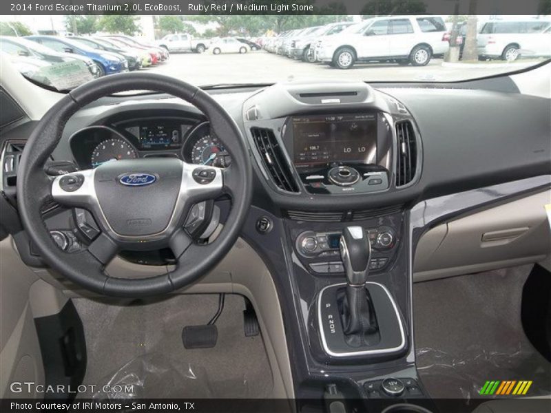 Dashboard of 2014 Escape Titanium 2.0L EcoBoost