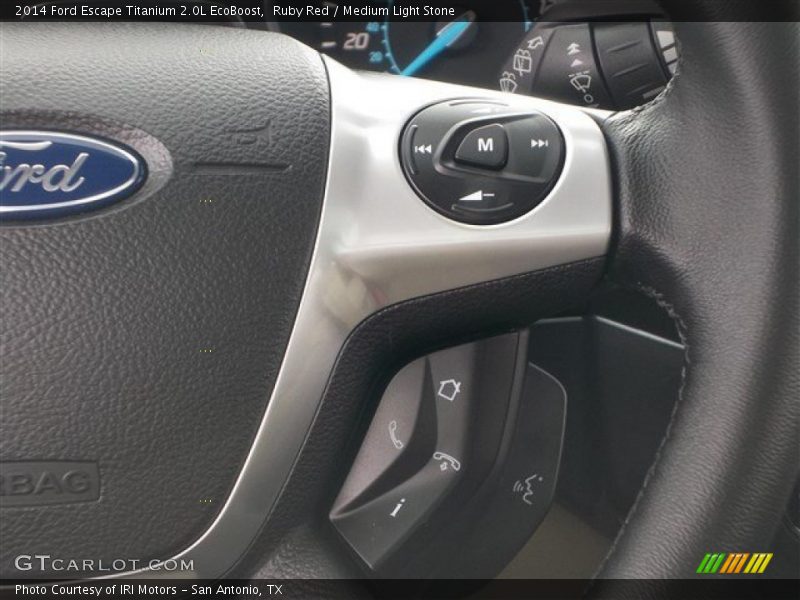 Controls of 2014 Escape Titanium 2.0L EcoBoost