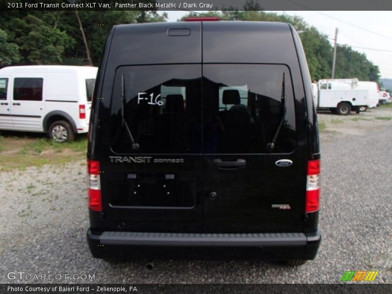 Panther Black Metallic / Dark Gray 2013 Ford Transit Connect XLT Van