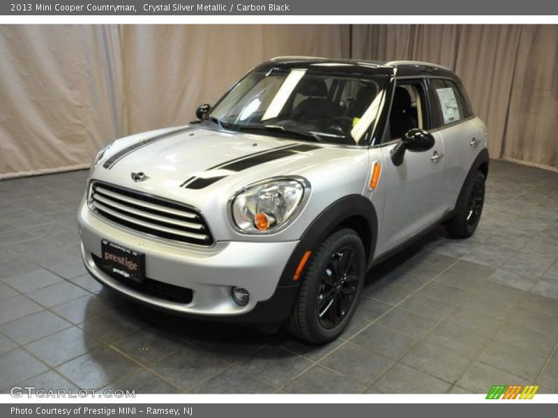 Crystal Silver Metallic / Carbon Black 2013 Mini Cooper Countryman