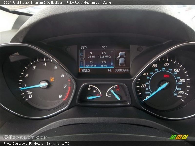  2014 Escape Titanium 2.0L EcoBoost Titanium 2.0L EcoBoost Gauges