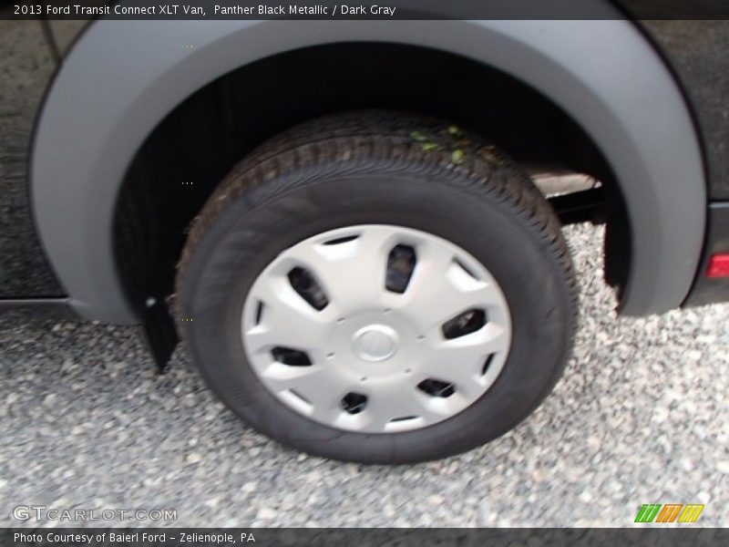 Panther Black Metallic / Dark Gray 2013 Ford Transit Connect XLT Van