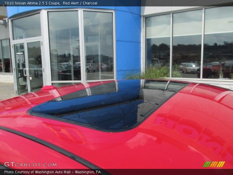 Red Alert / Charcoal 2010 Nissan Altima 2.5 S Coupe