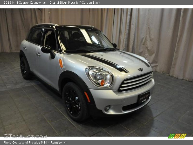 Crystal Silver Metallic / Carbon Black 2013 Mini Cooper Countryman