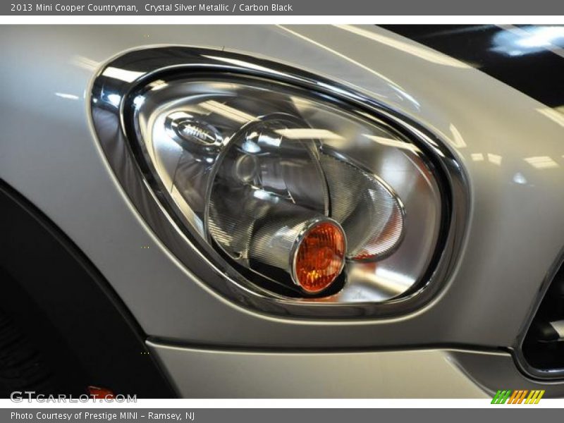 Crystal Silver Metallic / Carbon Black 2013 Mini Cooper Countryman