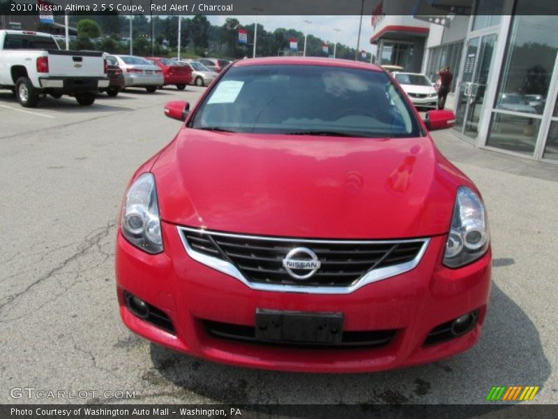 Red Alert / Charcoal 2010 Nissan Altima 2.5 S Coupe