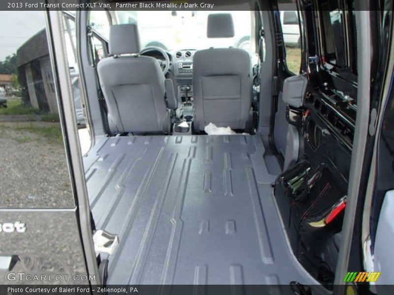 Panther Black Metallic / Dark Gray 2013 Ford Transit Connect XLT Van