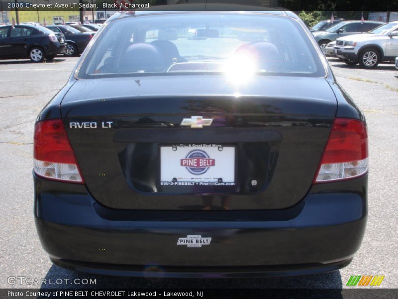 Black / Charcoal 2006 Chevrolet Aveo LT Sedan