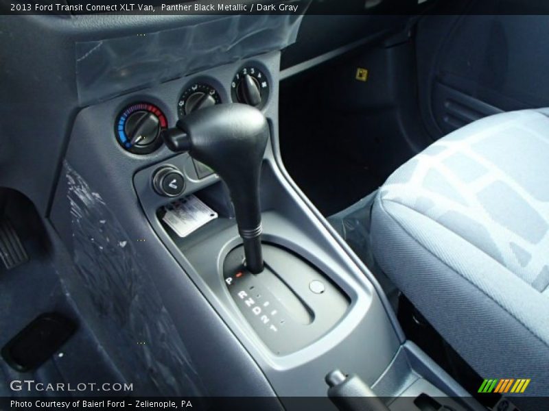 Panther Black Metallic / Dark Gray 2013 Ford Transit Connect XLT Van