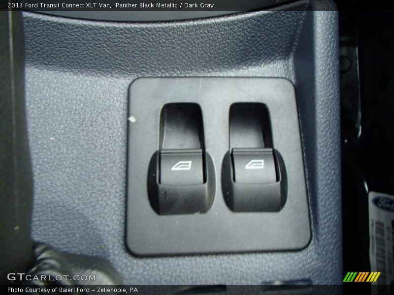 Panther Black Metallic / Dark Gray 2013 Ford Transit Connect XLT Van