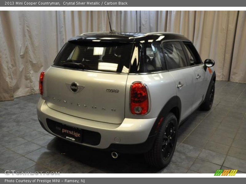 Crystal Silver Metallic / Carbon Black 2013 Mini Cooper Countryman