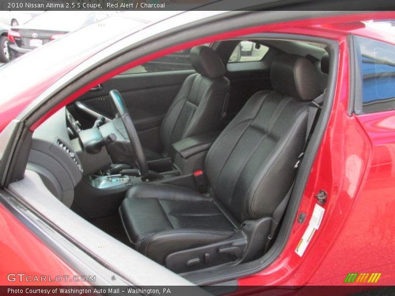Red Alert / Charcoal 2010 Nissan Altima 2.5 S Coupe