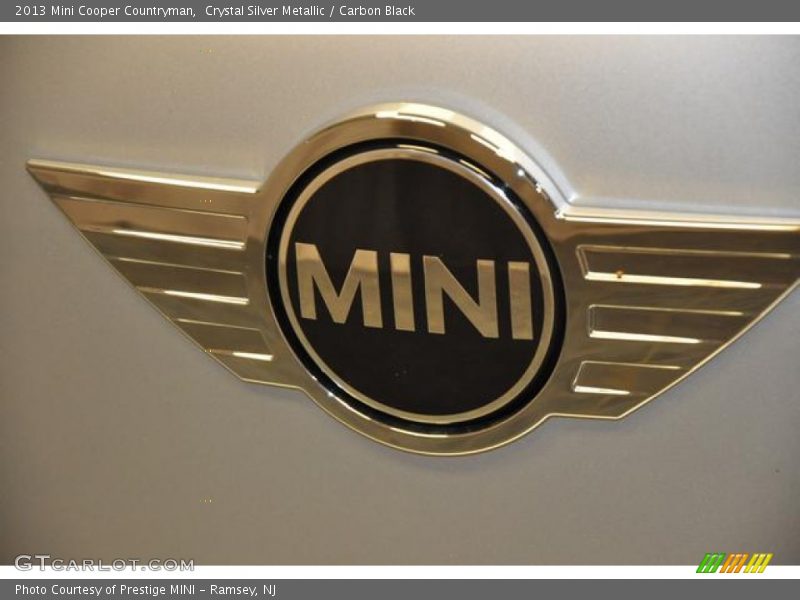 Crystal Silver Metallic / Carbon Black 2013 Mini Cooper Countryman