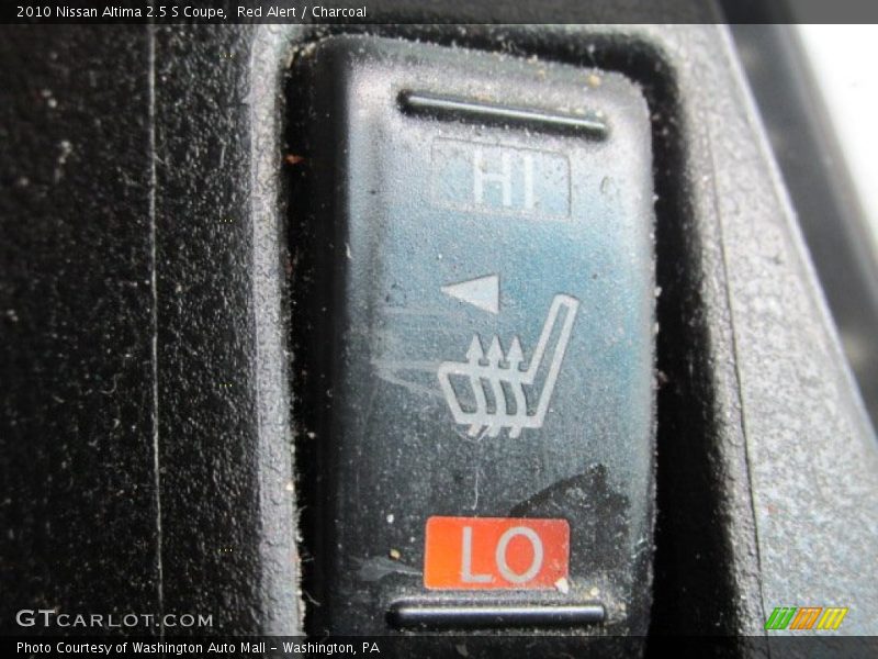 Red Alert / Charcoal 2010 Nissan Altima 2.5 S Coupe