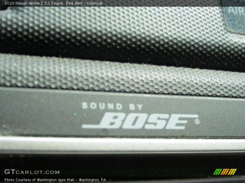Red Alert / Charcoal 2010 Nissan Altima 2.5 S Coupe