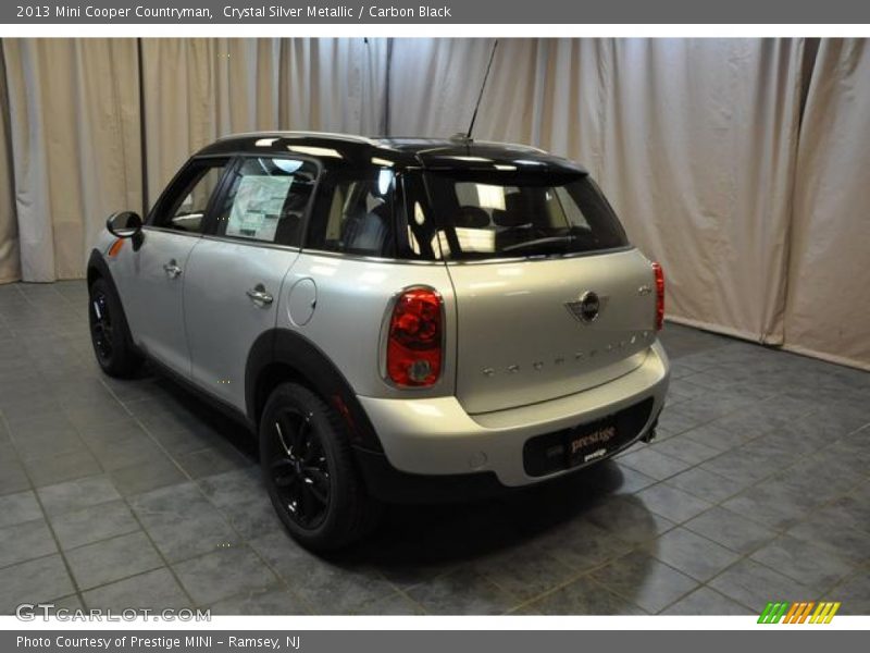 Crystal Silver Metallic / Carbon Black 2013 Mini Cooper Countryman