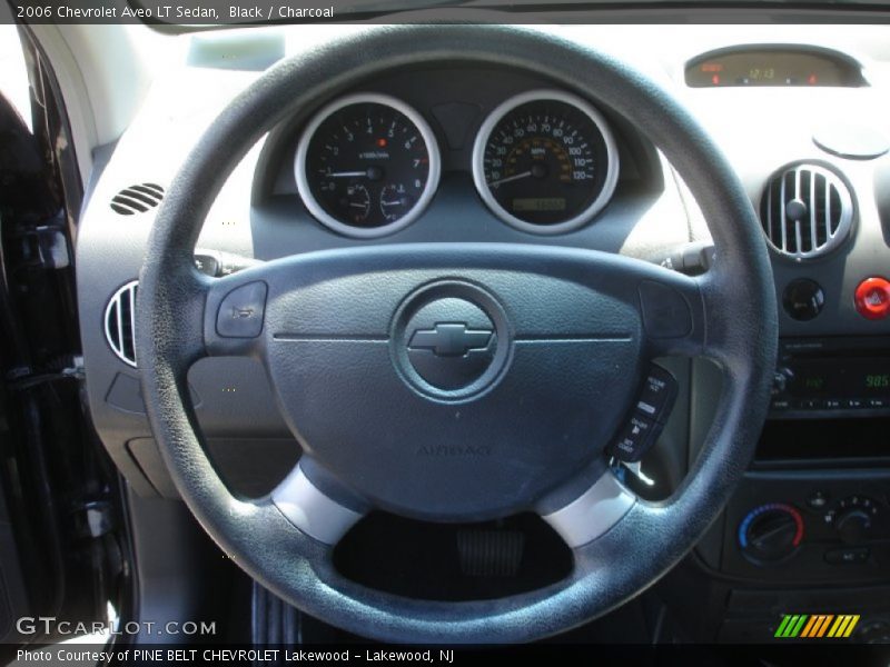 Black / Charcoal 2006 Chevrolet Aveo LT Sedan
